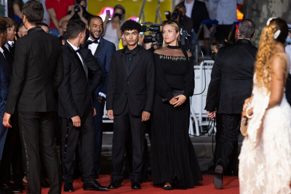 Zakaria El Baialy, Chloé Jouannet - Montée des marches du film " Suprêmes" lors du 74ème Festival International du Film de Cannes. Le 10 juillet 2021 © Borde-Jacovides-Moreau / Bestimage 