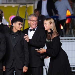 Zakaria El Baialy, Philippe Boëffard (producteur), Chloé Jouannet - Montée des marches du film " Suprêmes" lors du 74ème Festival International du Film de Cannes. Le 10 juillet 2021 © Borde-Jacovides-Moreau / Bestimage 