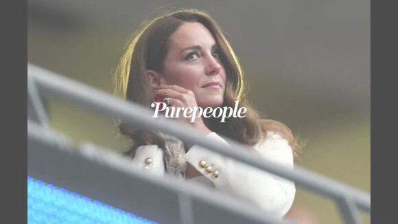 Kate Middleton à Wembley : ses boucles d'oreilles rouges attirent l'attention