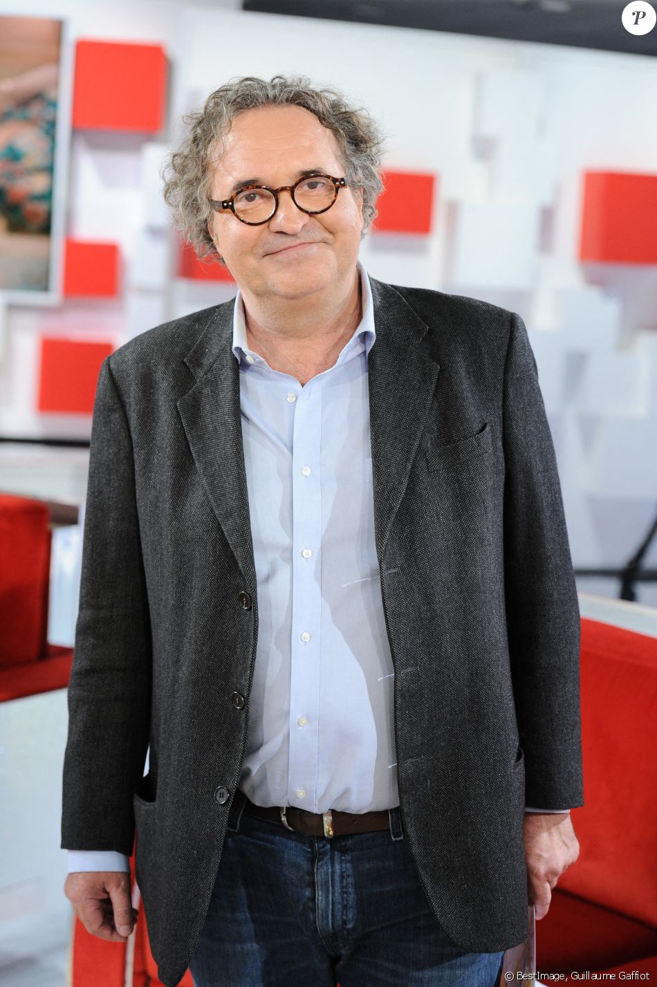 Exclusif - Grégoire Bonnet - Enregistrement de l'émission "Vivement Dimanche" présentée par M.Drucker © Guillaume Gaffiot / Bestimage