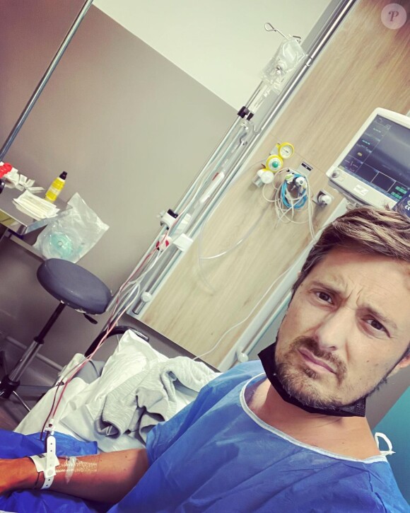 Vincent Cerutti dévoile des photos après son hospitalisation.