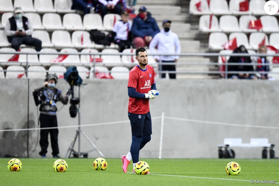 Alexandre Letellier - Match de football PSG Reims au stade Auguste,Delaune à Reims, Ligue 1 Uber Eats, le 27 septembre 2020. © FEP / Panoramic / Bestimage