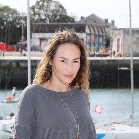 Vanessa Demouy - Photocall de la série "Demain nous appartient" lors de la 21ème édition du Festival de la Fiction TV de la Rochelle, le 14 septembre 2019. © Patrick Bernard / Bestimage