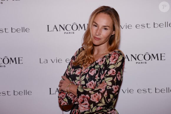 Exclusif - Vanessa Demouy à la soirée Lancôme à l'hôtel Mona Bismarck à Paris le 12 septembre 2018. © Rachid Bellak / Bestimage