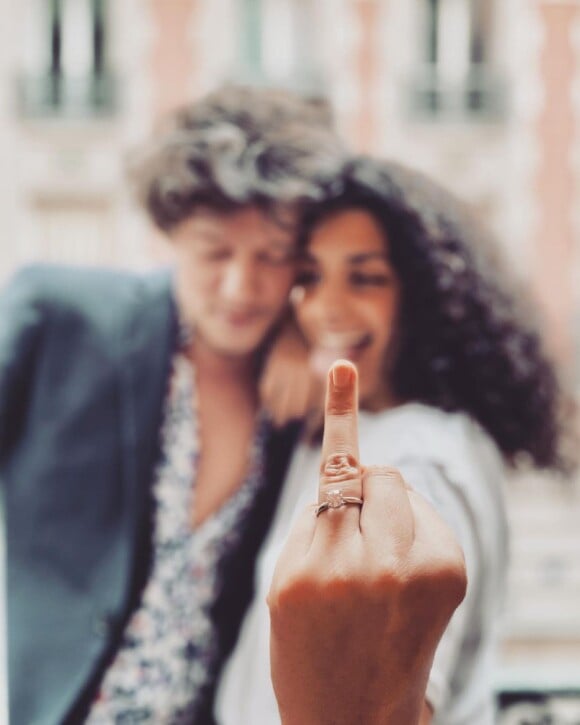 Sidoine s'est fiancé à sa chérie Sophia qu'il a rencontré grâce à "The Voice" en 2019 - Instagram