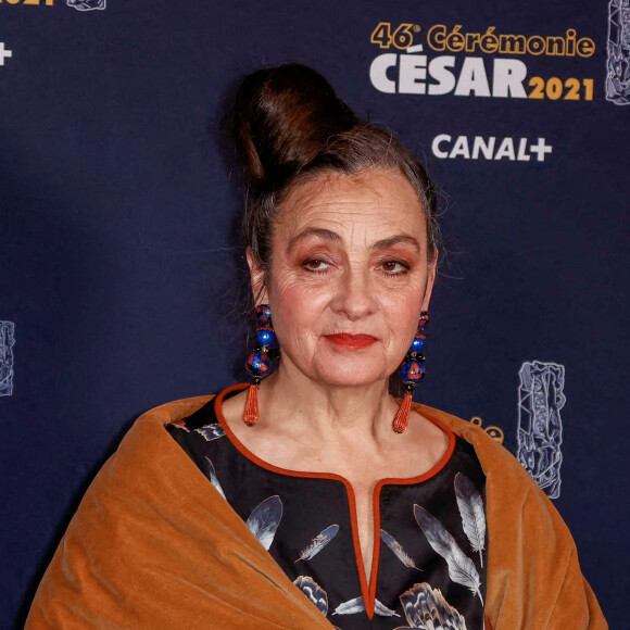 Catherine Ringer lors du photocall lors de la 46ème cérémonie des César à l'Olympia à Paris, France, le 12 mars 2021.© Thomas Samson / Pool / Bestimage