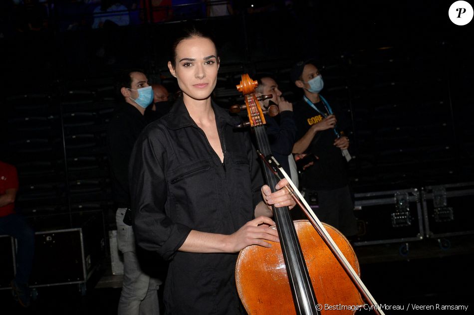 Exclusif - Catherine Robert pour la fête de la musique 2020 à l'AccorHotels Arena à Paris le 19 juin 2020. © Cyril Moreau / Veeren Ramsamy / Bestimage