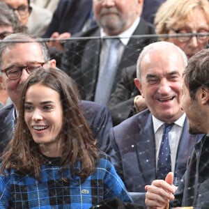 Vianney et sa compagne Catherine Robert lors de la finale du tournoi Rolex Paris Masters 2019 à Paris le 3 novembre 2019. © Veeren - Perusseau / Bestimage