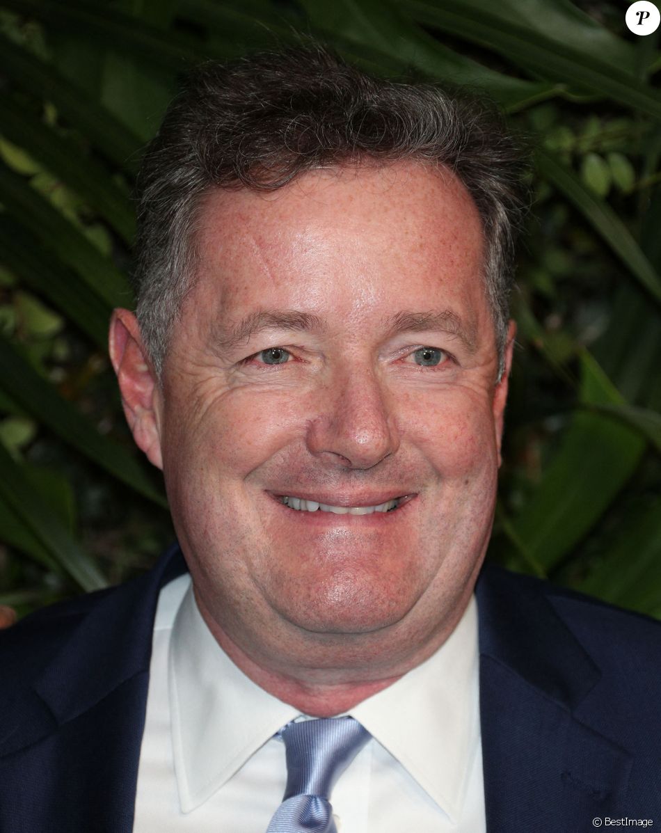 Celia Walden, Piers Morgan au photocall du dîner Charles Finch and Chanel Pre-Oscars à Los Angeles le 8 février 2020.