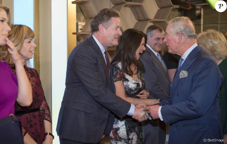 Le prince Charles, prince de Galles et Camilla Parker Bowles, duchesse de Cornouailles assistent au 90ème anniversaire de la Royal Television Society à Londres le 31 janvier 2018.