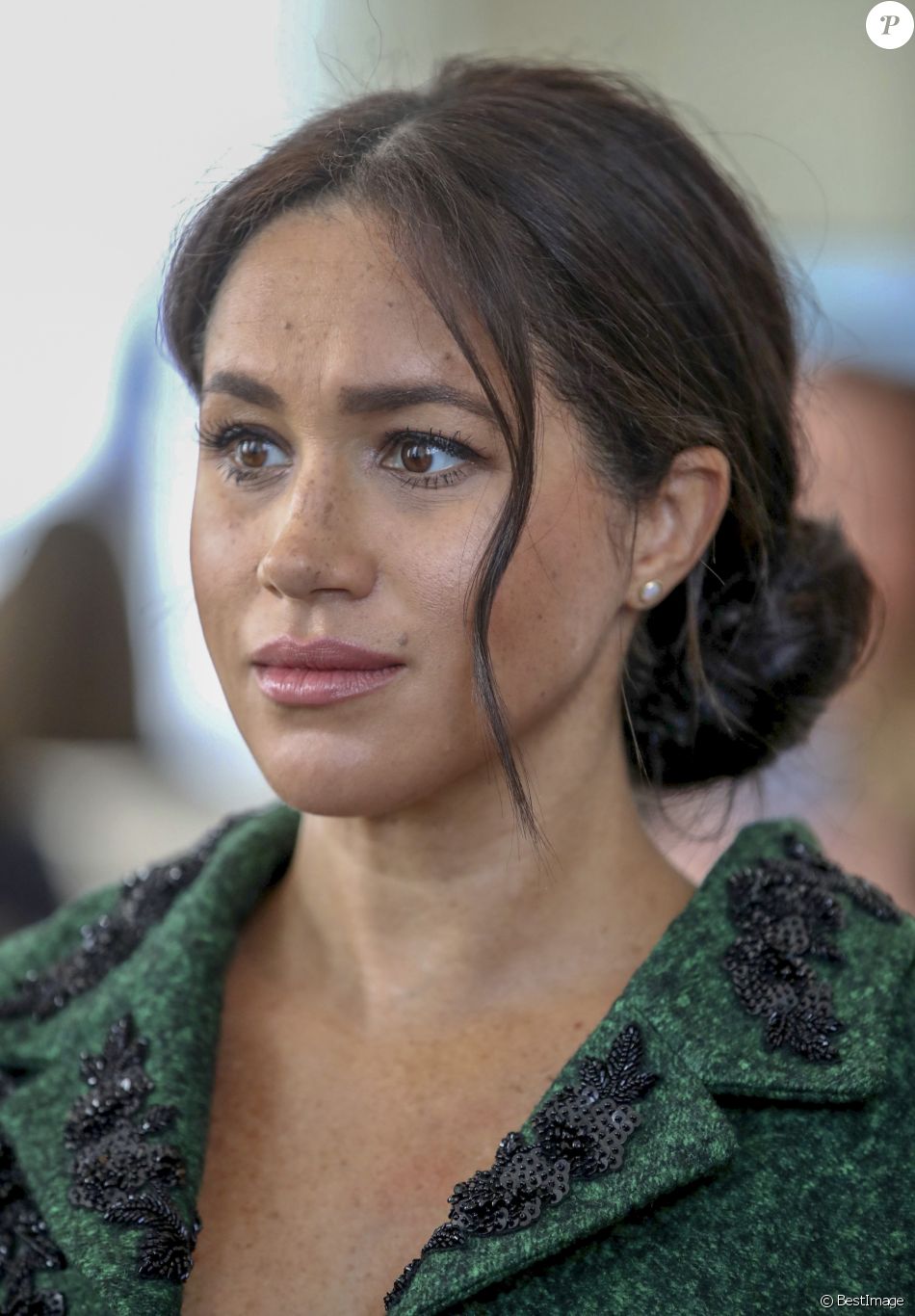 Meghan Markle, la duchesse de Sussex, assiste à une activité jeunesse le Jour du Commonwealth à la Maison du Canada le 11 mars 2019 à Londres.