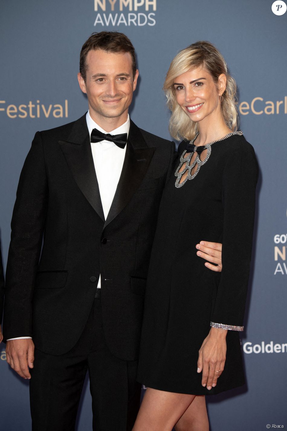 Hugo Clement et Alexandra Rosenfeld au 60e Festival de Monte-Carlo