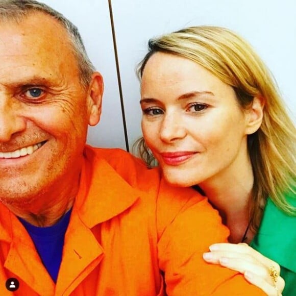 Jean-Charles de Castelbajac et Pauline de Drouas posent sur Instagram le 14 juillet 2019.