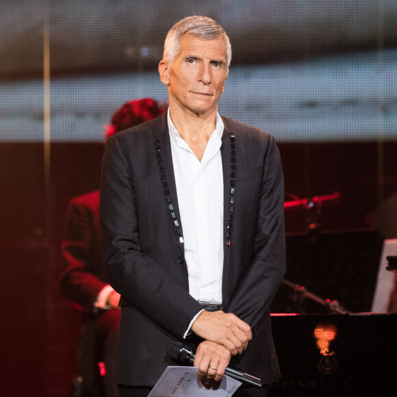 Exclusif - Nagui - Concert "Unis pour le Liban" à l'Olympia à Paris. Le 1er octobre 2020 Parrainé par le célèbre trompettiste I.Maalouf, ce grand concert caritatif a été retransmis depuis l'Olympia sur France 2. © Da Silva-Moreau / Bestimage