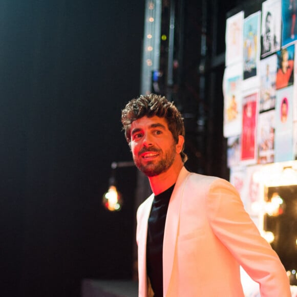 Exclusif - Agustin Galiana - Backstage de l'enregistrement de l'émission "300 Choeurs chantent Dassin" à Paris, qui sera diffusée le 16 octobre sur France 3 © Tiziano Da Silva / Bestimage 