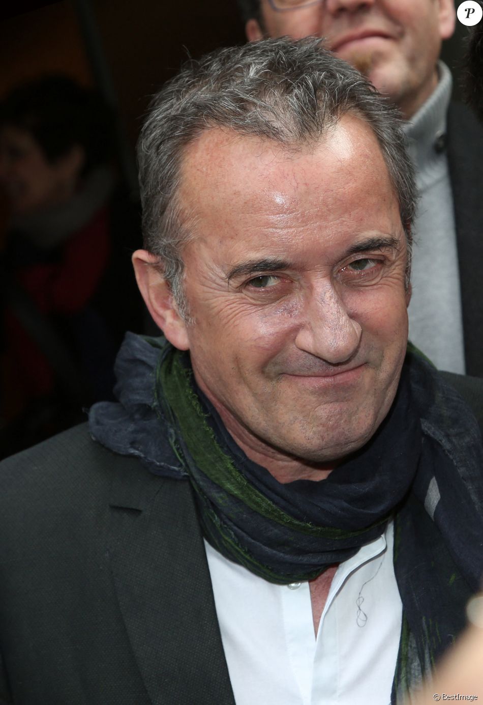 Exclusif Christophe Dechavanne à Paris le 15 février 2016. Purepeople