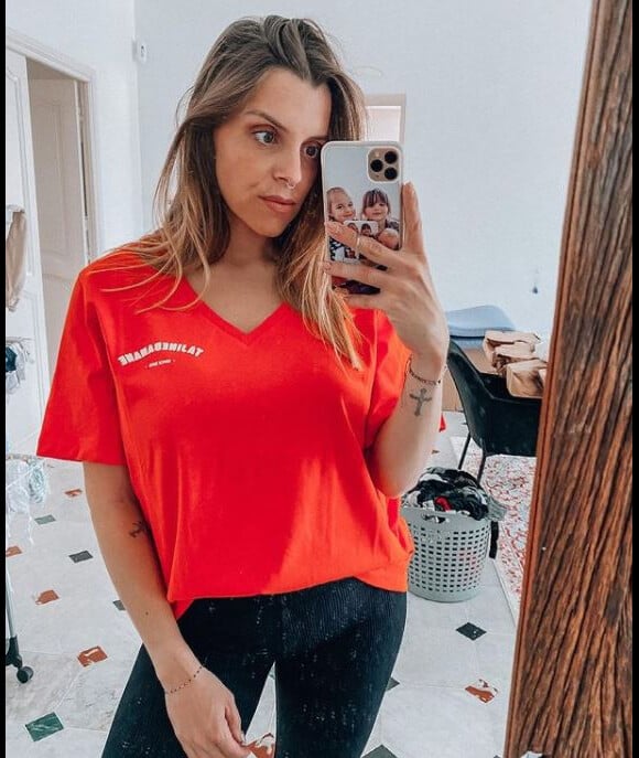 Alexia Mori en tenue de sport sur Instagram