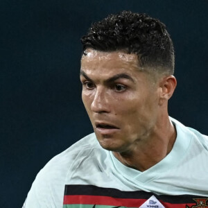 Cristiano Ronaldo - Match de football de l'Euro 2020 : La Belgique remporte la victoire 1-0 face au Portugal à Seville le 27 juin 2021. © Photonews / Panoramic / Bestimage