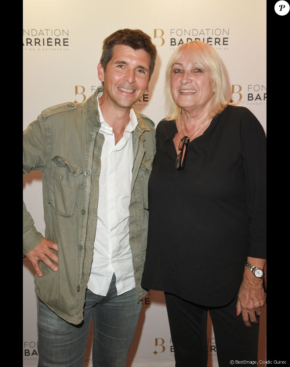 Thomas Sotto et Julie Leclerc - Avant-première du film "Les Chatouilles" et la remise du Prix cinéma de la Fondation Barrière au Cinéma Publicis à Paris, France, le 17 septembre 2018. © Coadic Guirec/Bestimage