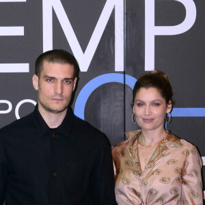 Louis Garrel et sa femme Laetitia Casta - Emission "Che Tempo Che Fa" à Milan en Italie le 7 avril 2019. 