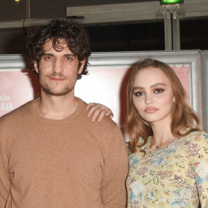 Laetitia Casta, Louis Garrel et Lily-Rose Depp - Avant-première du film "L'Homme fidèle" au cinéma MK2 Bibliothèque à Paris, le 17 décembre 2018. © Coadic Guirec/Bestimage 