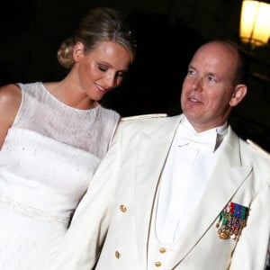 Soirée à l'occasion du mariage religieux du prince Albert II de Monaco et de la princesse Charlene.