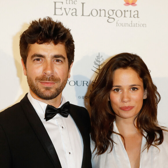 Agustin Galiana, Lucie Lucas lors du photocall de la 8ème édition du "Global Gift Gala" à l'hôtel Four Seasons George V à Paris, le 16 mai 2017. © Marc Ausset-Lacroix/Bestimage