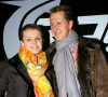 Michael Schumacher : sa famille et ses proches vont-ils enfin révéler la vérité sur son état de santé ? Ici, l'ancien pilote et sa femme Corinna à la boîte de nuit "La Suite", à Paris.