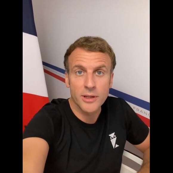 Emmanuel Macron sur TikTok