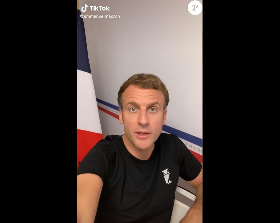 Emmanuel Macron Sur Tiktok Purepeople