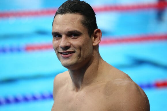 Florent Manaudou, médaille d'argent du 50 m nage libre aux jeux olympiques Tokyo 2020, le 1er août 2021.