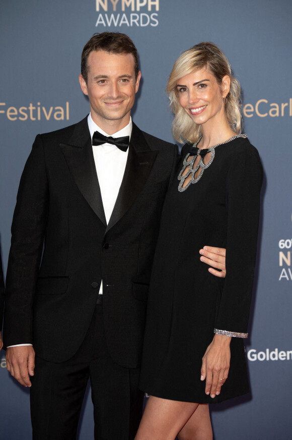 Hugo Clément et Alexandra Rosenfeld au 60e Festival de Monte-Carlo, le 22 juin 2021.