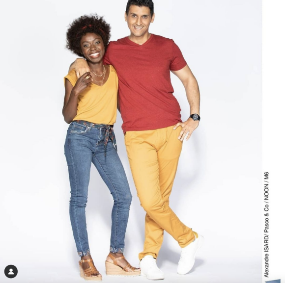 Claudia Mongumu et Ryad Baxx incarnent le nouveau couple de "Scènes de ménages", Louise et Jalil - Instagram