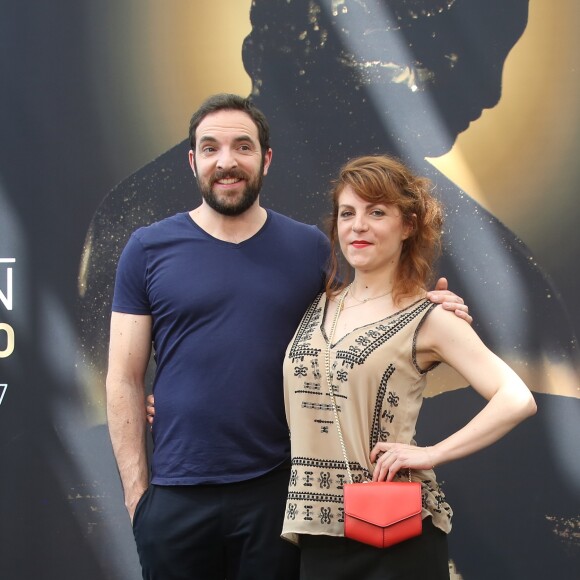 David Mora et sa compagne Anne-Elisabeth Blateau - 57ème Festival de télévision de Monte-Carlo, le 17 juin 2017. © Denis Guignebourg/Bestimage