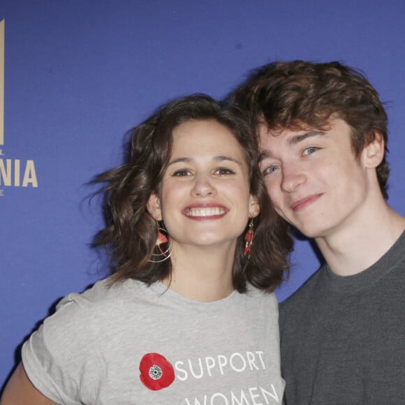 Lucie Lucas , Thomas Chomel de la série "Clem" - 10ème édition du Festival Series Mania à Lille, le 24 mars 2019. © Christophe Aubert via Bestimage