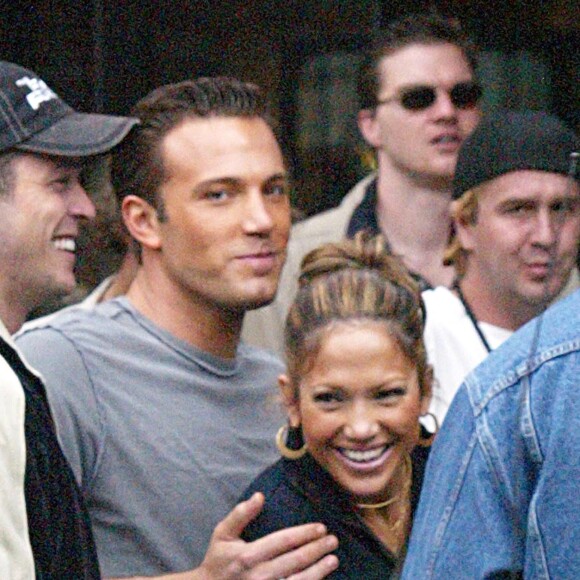 Tournage d'un clip de Jennifer Lopez avec Ben Affleck en guest à Los Angeles.