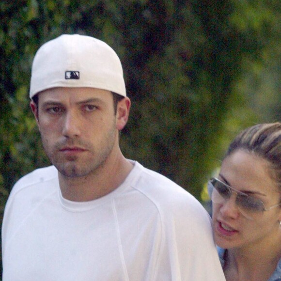 Ben Affleck et Jennifer Lopez à Beverly Hills.