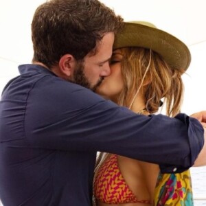 Jennifer Lopez et Ben Affleck sur Instagram. Le 24 juillet 2021.