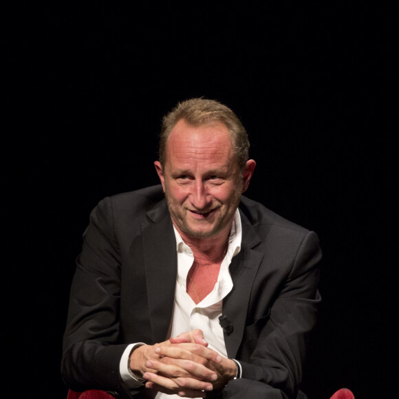 Benoit Poelvorde assiste a l' ouverture du premier Festival Litteraire a Namur en Belgique. Benoit Poelvoorde lors de " Lintime Festival " dont il est l'auteur, un evenement organise autour de la litterature. Namur, 30/08/2013