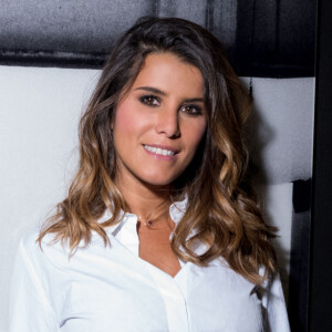 Karine Ferri - Vernissage de l'exposition de photographies et signature du livre de Simon Procter "Lagerfeld : The Chanel Shows" en hommage à Karl Lagerfeld édité par Rizzoli au Royal Monceau Raffles Paris Art Photo Expo Production à Paris.