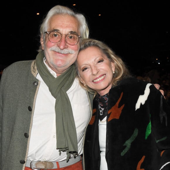 Véronique Sanson et son compagnon Christian Meilland - Concert de Catherine Lara au Dôme de Paris (Palais des Sports), le 14 février 2020. © Coadic Guirec / Bestimage