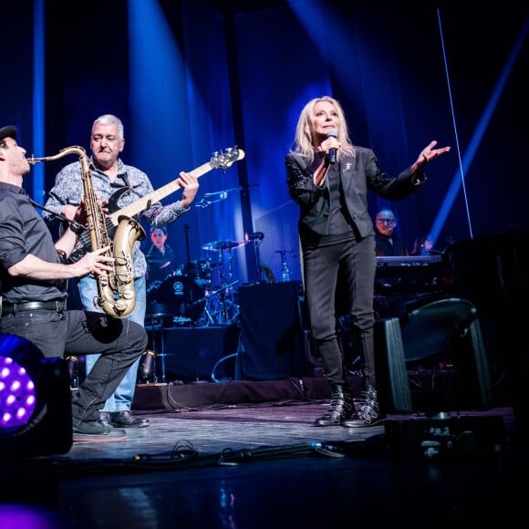 Véronique Sanson en concert au palais des congrès de Tours pour la première date de sa tournée "Dignes, Dingues, Donc..." le 3 avril 2019. © Cyril Moreau / Bestimage