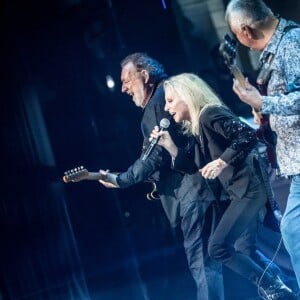 Véronique Sanson en concert à Tours pour la première date de sa tournée "Dignes, Dingues, Donc..." le 3 avril 2019. © Cyril Moreau / Bestimage