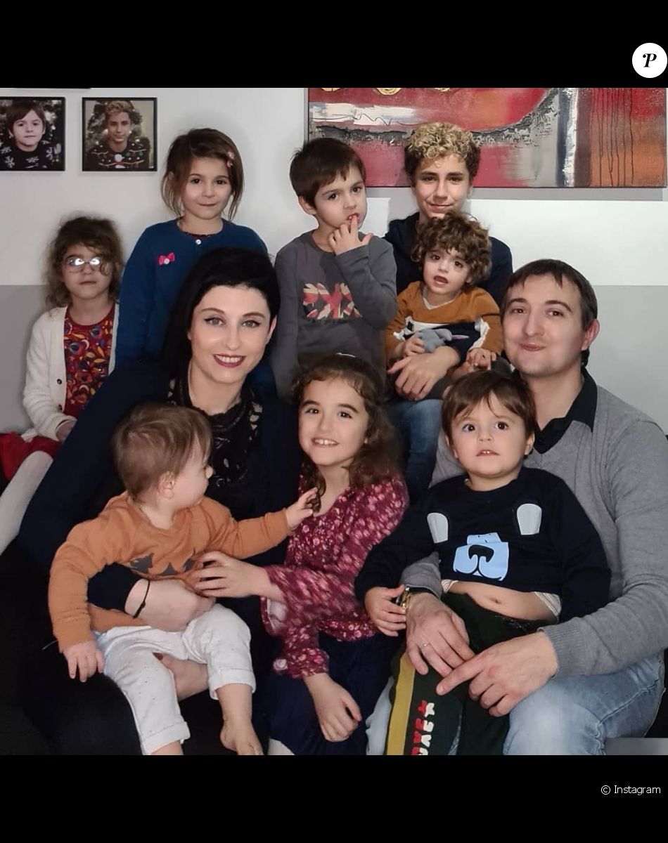 La famille Pellissard, star de "Familles nombreuses, la vie en XXL" sur TF1.