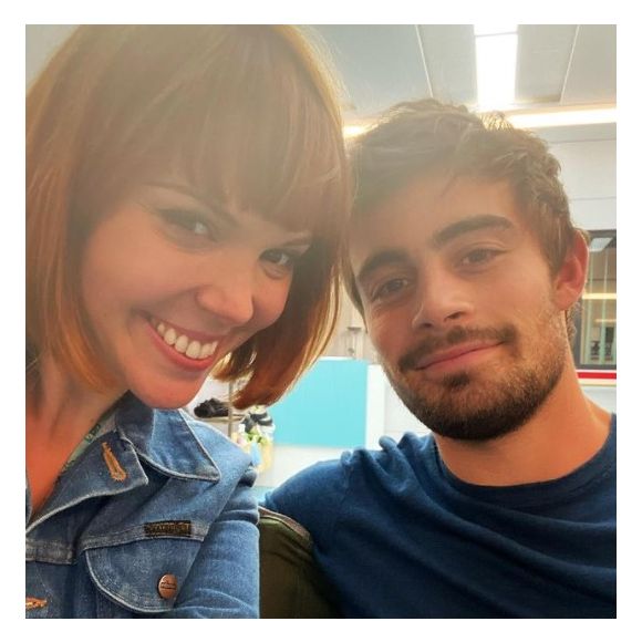 Marion Christmann et Clément Rémiens sur Instagram. Le 6 août 2021.