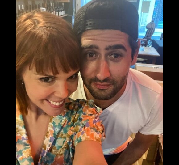 Marion Christmann et Mayel Elhajaoui sur Instagram. Le 10 août 2021.