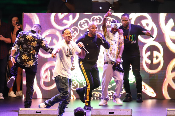 Ludacris, Jamie Foxx et DJ Irie assistent au DJ Irie Weekend 2018 à Miami, le 29 juin 2018
