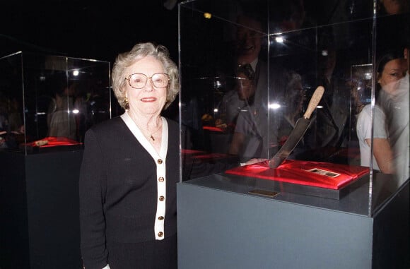 Patricia Hitchcock O'Connell au Centre Pompidou, en 2001.