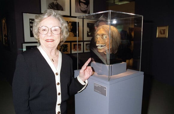 Patricia Hitchcock à Paris, le 5 juin 2001.