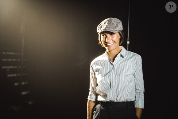 Alessandra Sublet - Backstage de l'enregistrement de l'émission "La Chanson secrète 7 " à la Scène musicale à Paris, qui sera diffusée le 15 janvier 2021 sur TF1. © Gaffiot-Moreau / Bestimage